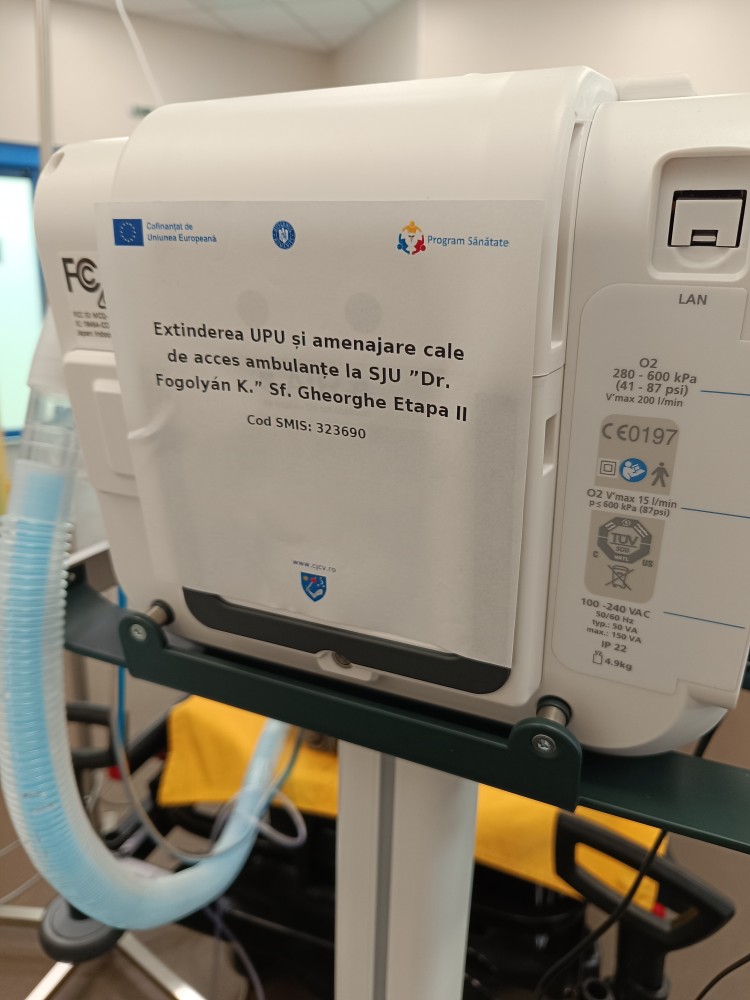 Implementare Extindere UPU la Spitalul Județean de Urgență – Sfântu Gheorghe – etapa 2